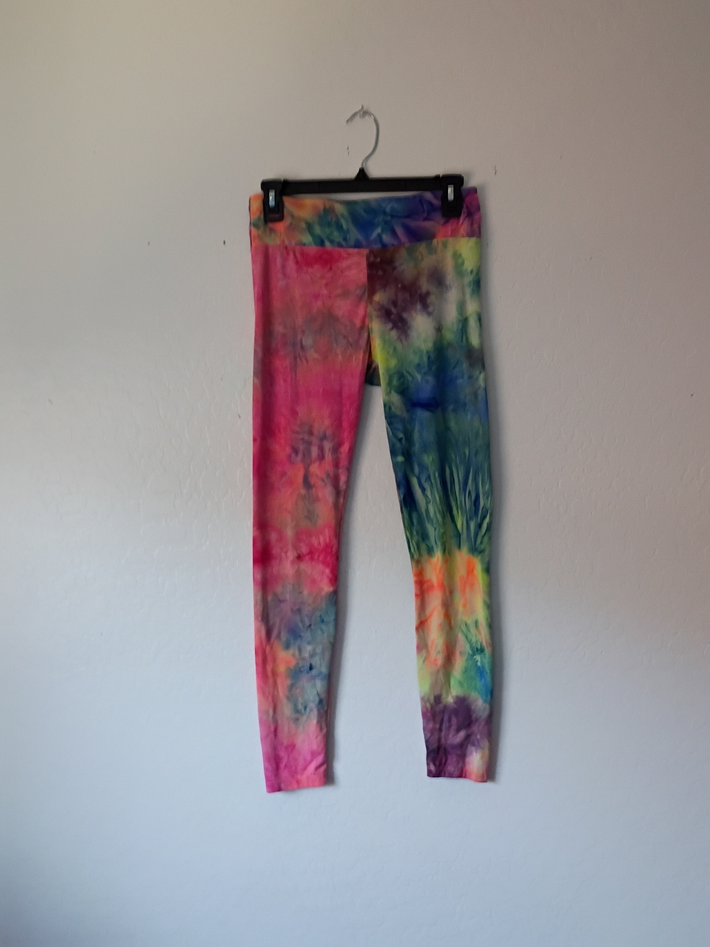 Women's Tie-Dye Leggings - Multicolor